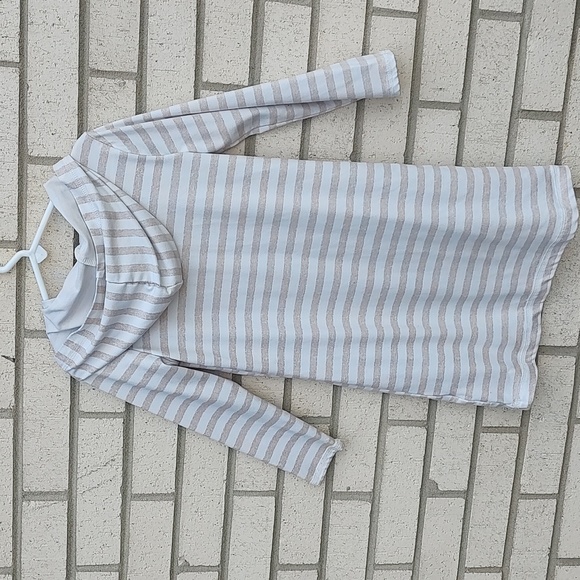 Tan/White Hoodie - Picture 7 of 9